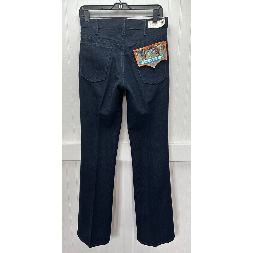 Vintage Levis Jeans Saddleman Knit Bootcut Mens 30x32 (Actual 29x33) USA NEW